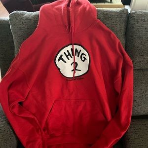 Thing 2 Sweatshirt from Universal Studios Size XL